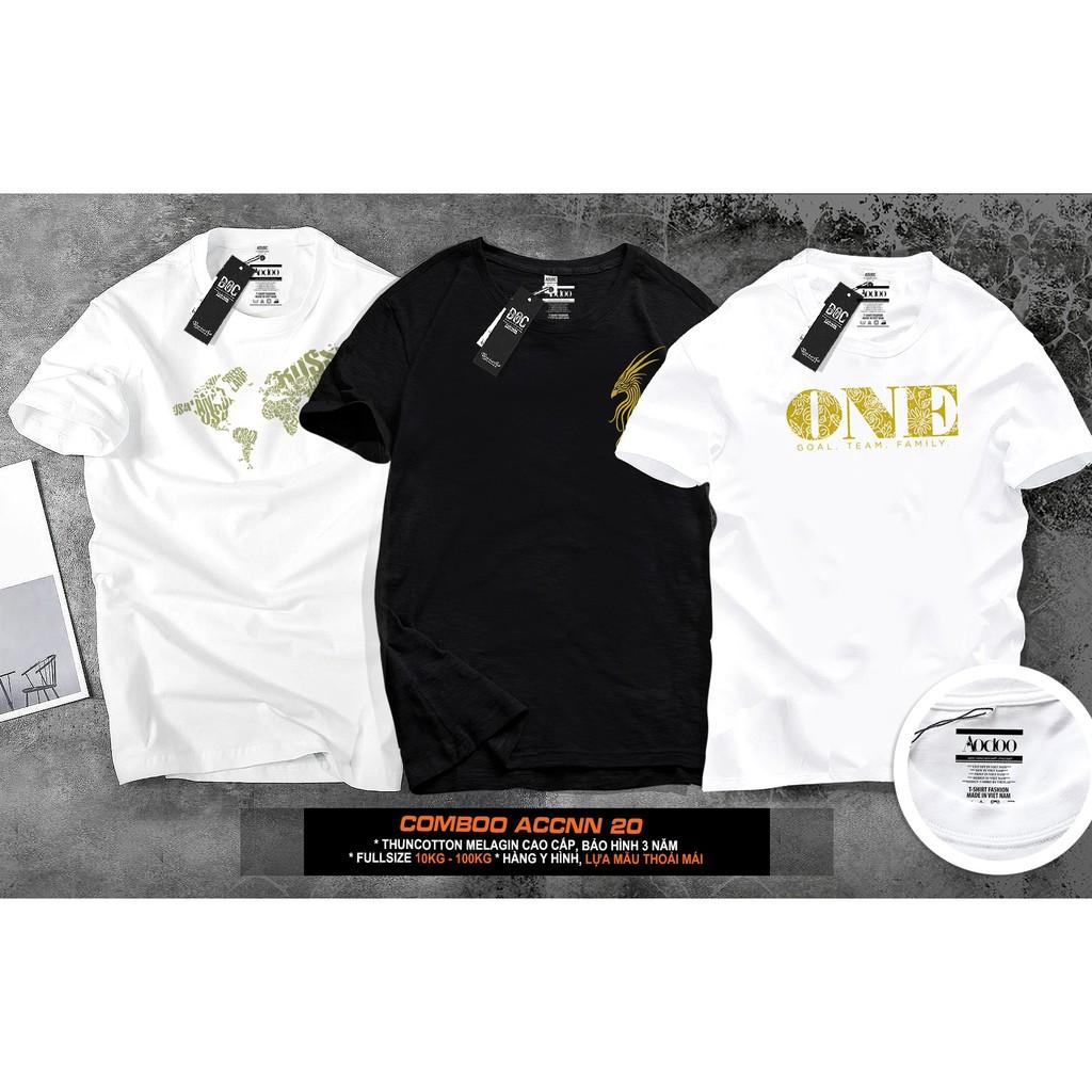 SALE SỐC CHỈ 99k/3Áo - Áo thun nam - Áo thun nữ - Áo bigsize -