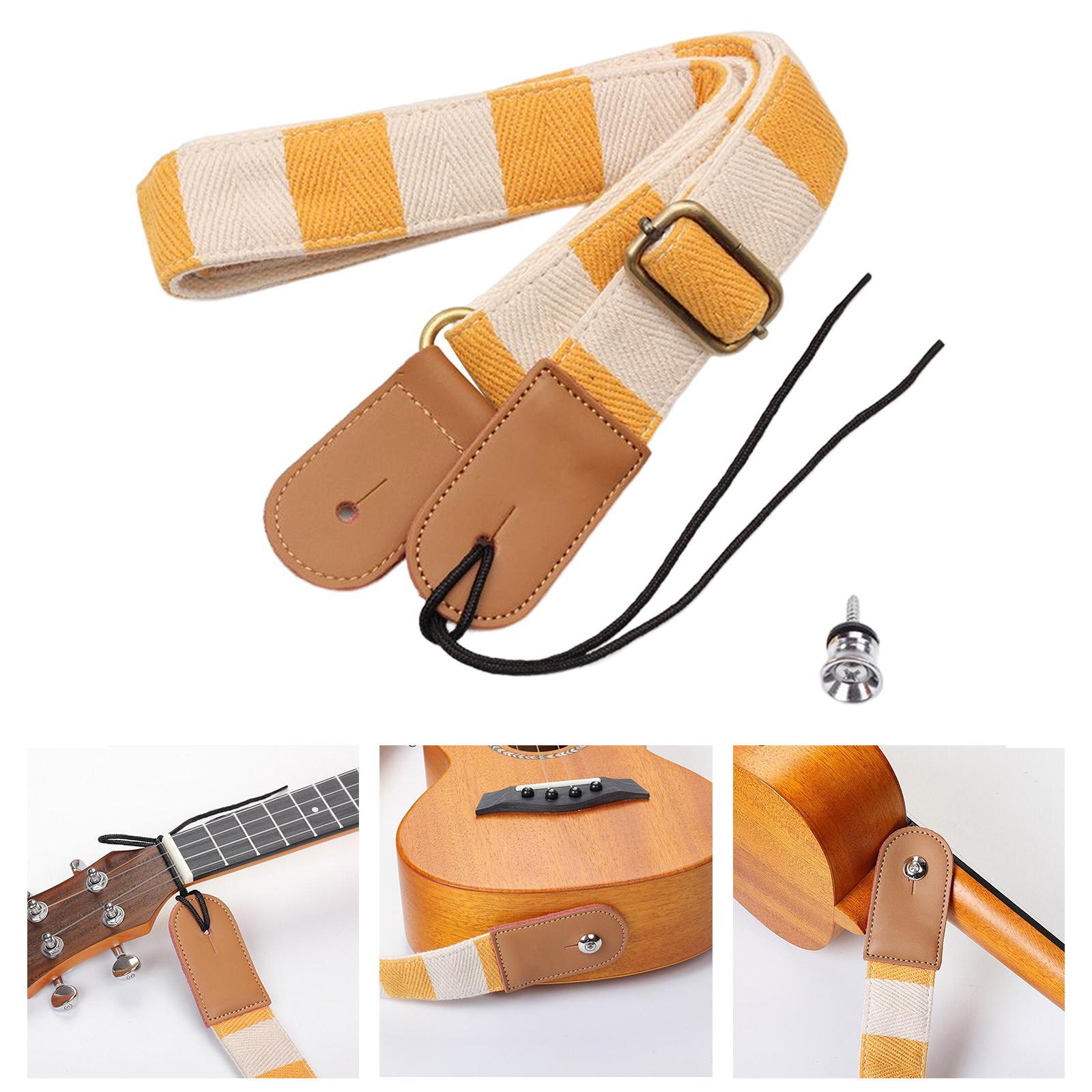 Ukulele Strap Musical Instrument Parts Professional Comfortable Portable Shoulder Belt