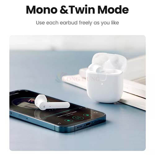 Tai nghe Bluetooth True Wireless Ugreen HiTune T2 WS105 - Hàng chính hãng