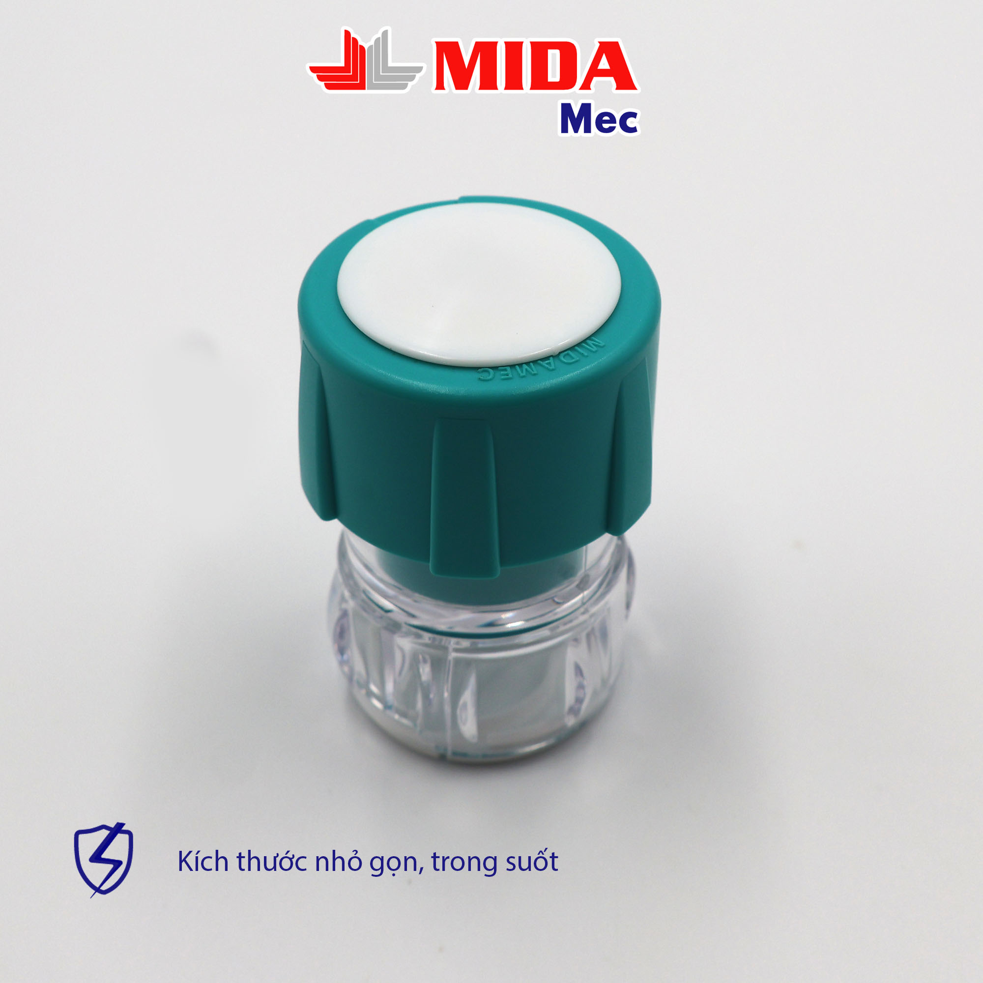 Dụng cụ nghiền thuốc MidaMec - Màu Xanh Ngọc