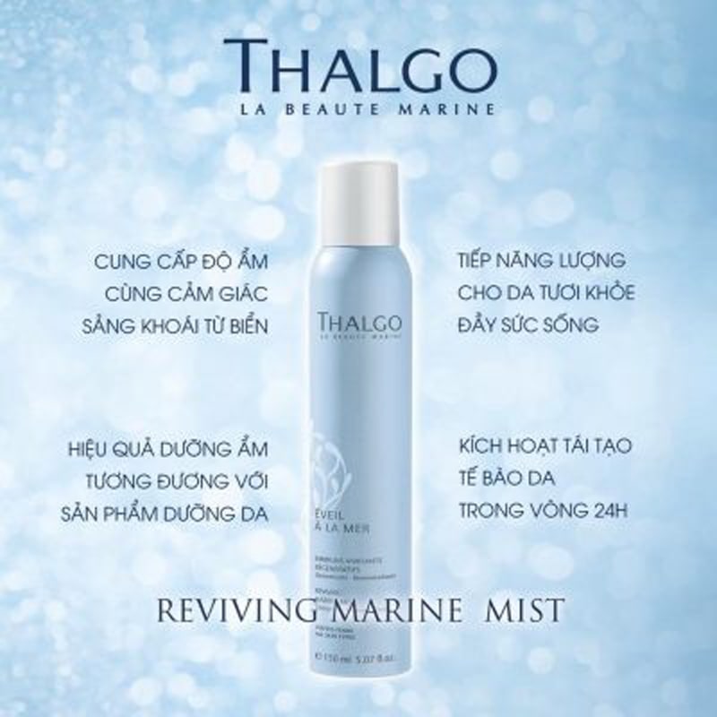 Xịt khoáng Thalgo Reviving Marine Mist 150ml