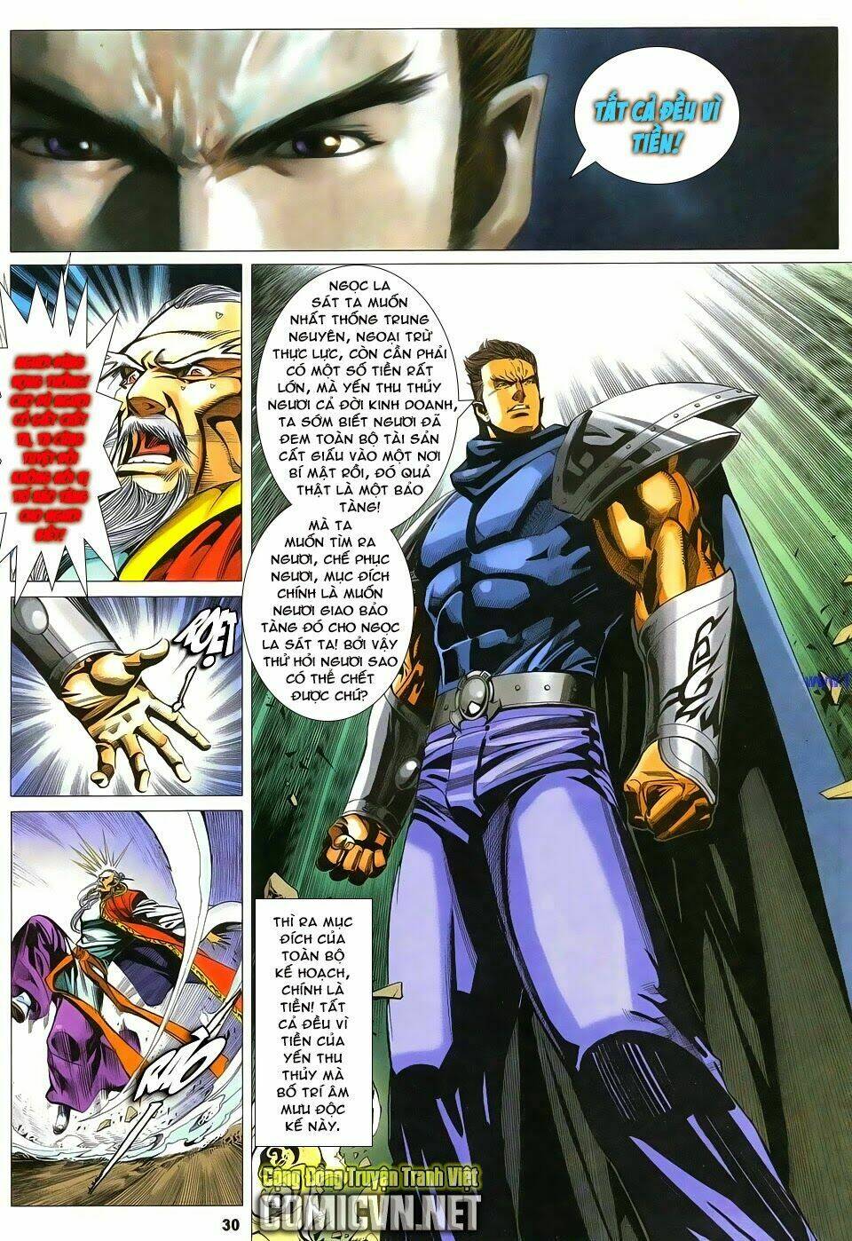 cổ long quần hiệp truyện chapter 84 30