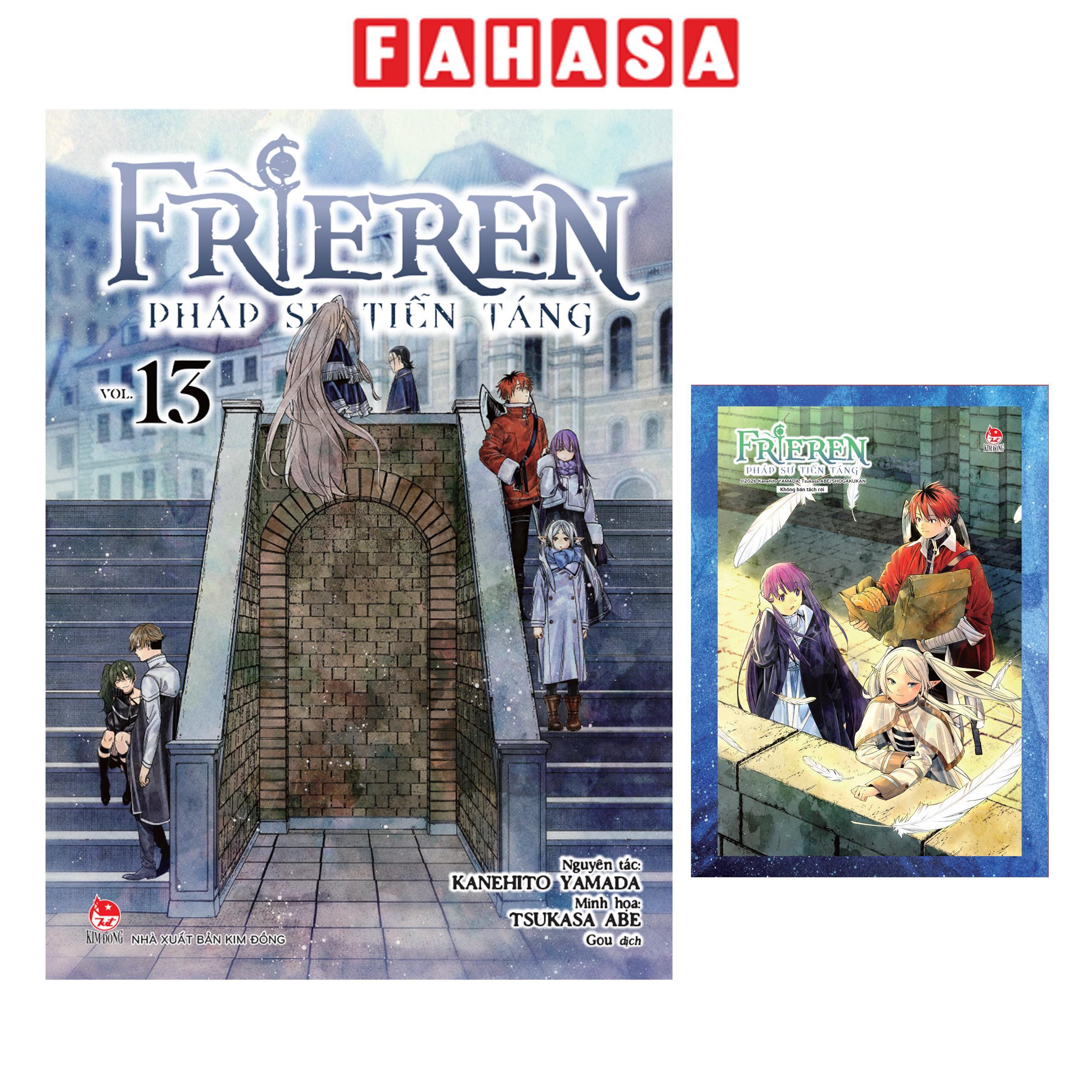 Sách - Frieren - Pháp Sư Tiễn Táng - Tập 13 - Tặng Kèm Postcard Kèm Khung