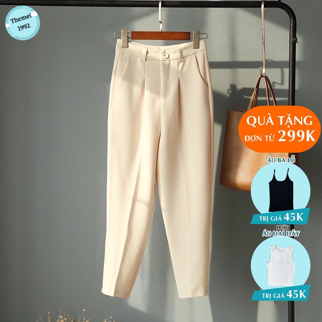 Quần baggy THE MEI 1992 cao cấp - quần baggy nữ kiểu dáng công sở dễ phối lên form siêu đẹp