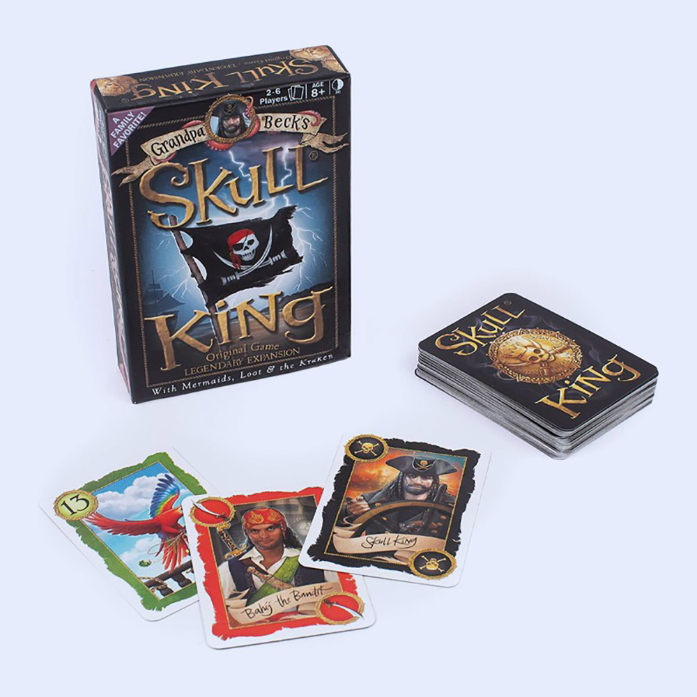 Skull King - The Ultimate Pirate Trick Taking Game Bộ Trò Chơi Hải Tặc Cho Bé 2-6 Người 8+