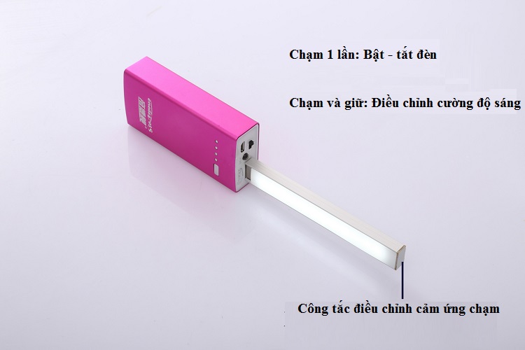 Đèn led cảm ứng chạm cắm cổng USB siêu sáng 12 bóng led ( Tặng kèm quạt mini cắm ổng USB ngẫu nhiên )