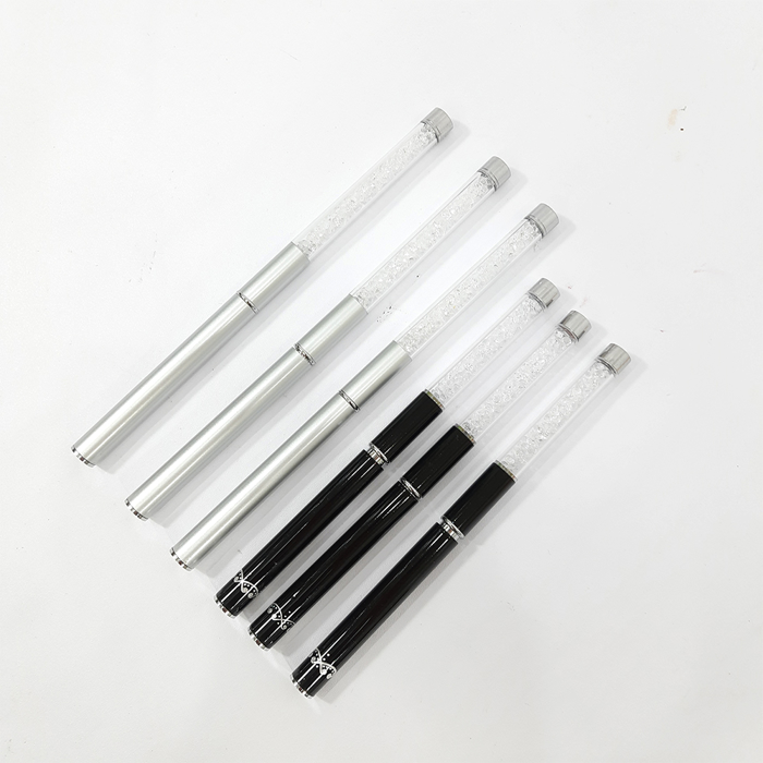 Bút Cọ Bản Cán Đá, Đồ Nghề Làm Nail Chuyên Dụng, Thiết Kế Nhỏ Gọn, Tùy Chọn Màu Trắng Hoặc Màu Đen Sang Trọng, Dụng Cụ Dễ Dùng Và Thao Tác Giúp Tiết Kiệm Thời Gian