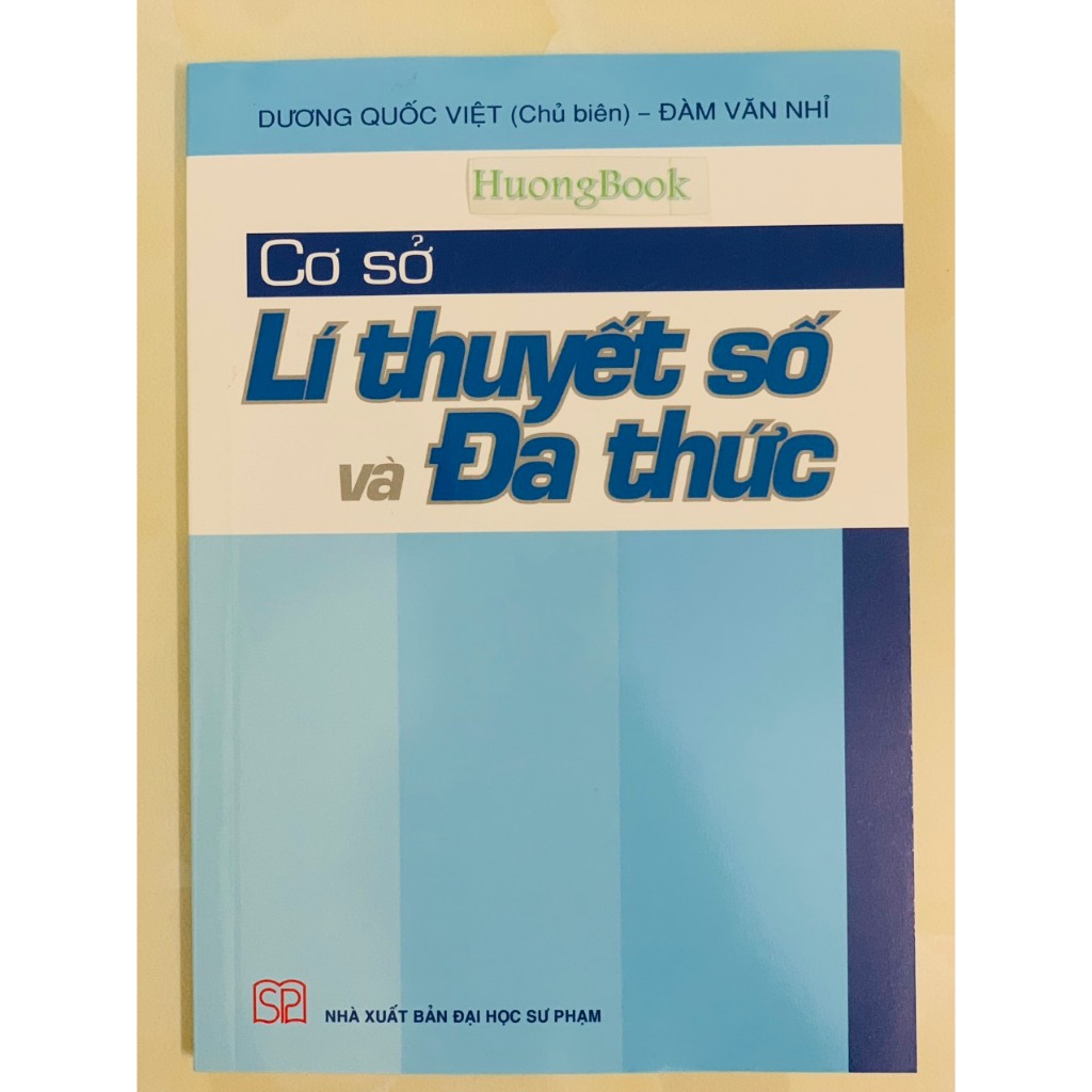 Sách - Combo Cơ sở lí thuyết số và đa thức - NXB Đại học Sư phạm