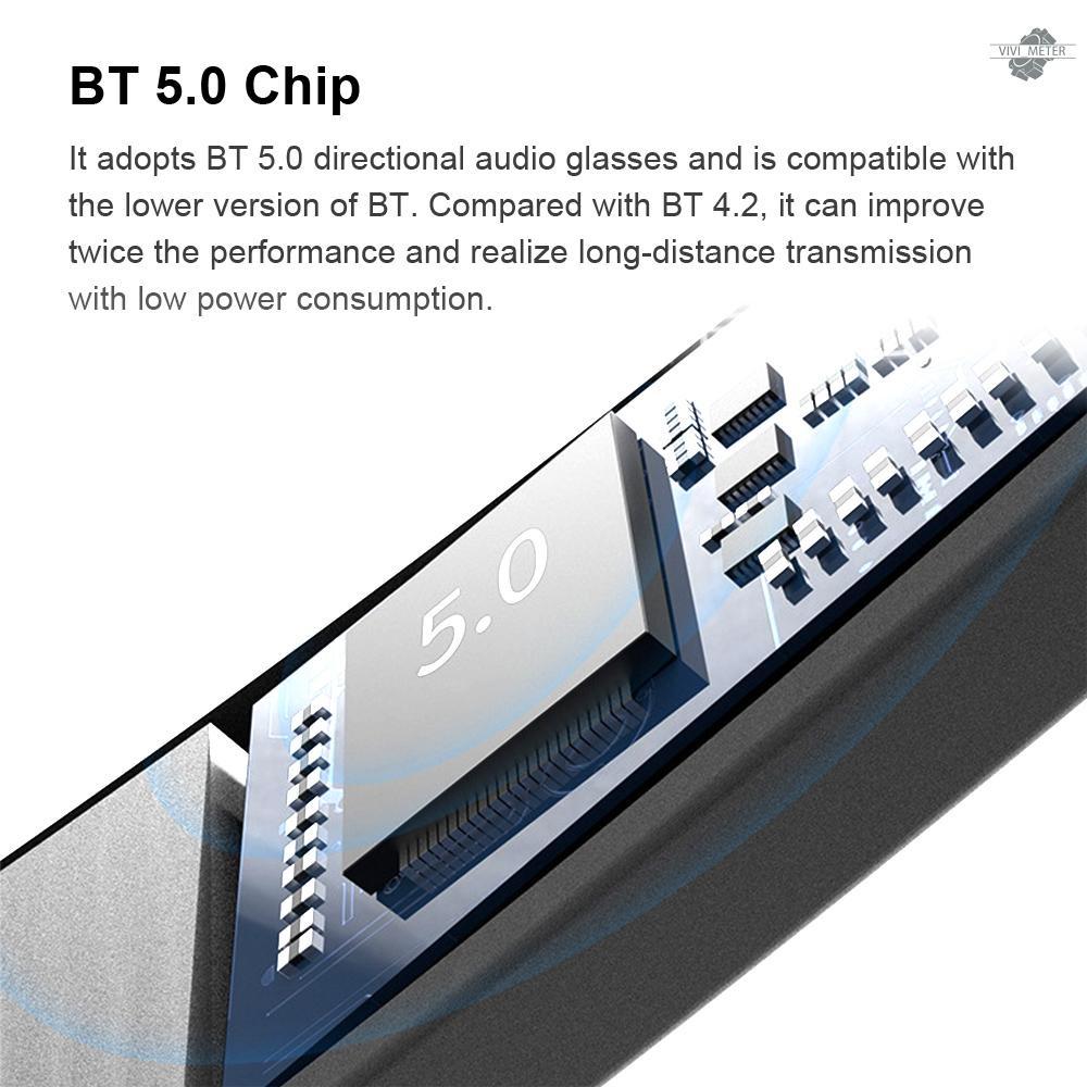 A2 Frames Smart Wireless Bluetooth 5.0 Headset Music Glasses Outdoor Cycling Headphones Sports Earphones Built-in Speaker