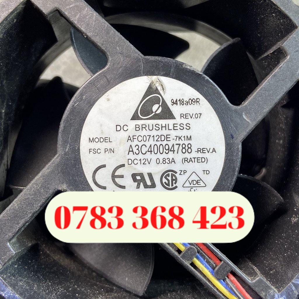 Quạt 7 cm Delta 12V 0.83A . gió MẠNH. AFC0712DE-7K1M