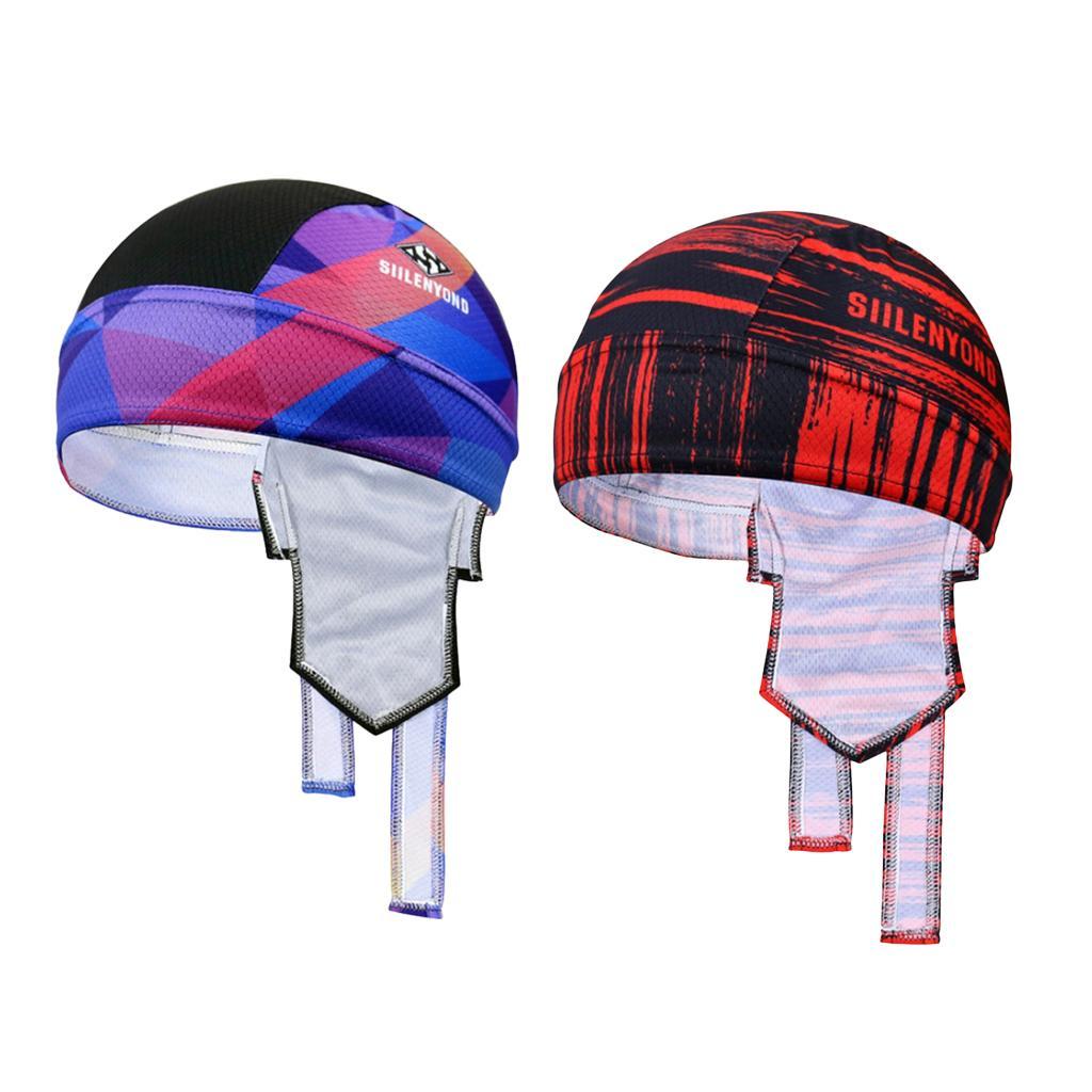 2x Outdoor Cycling Headwear Bandana Pirate Headband Wrap