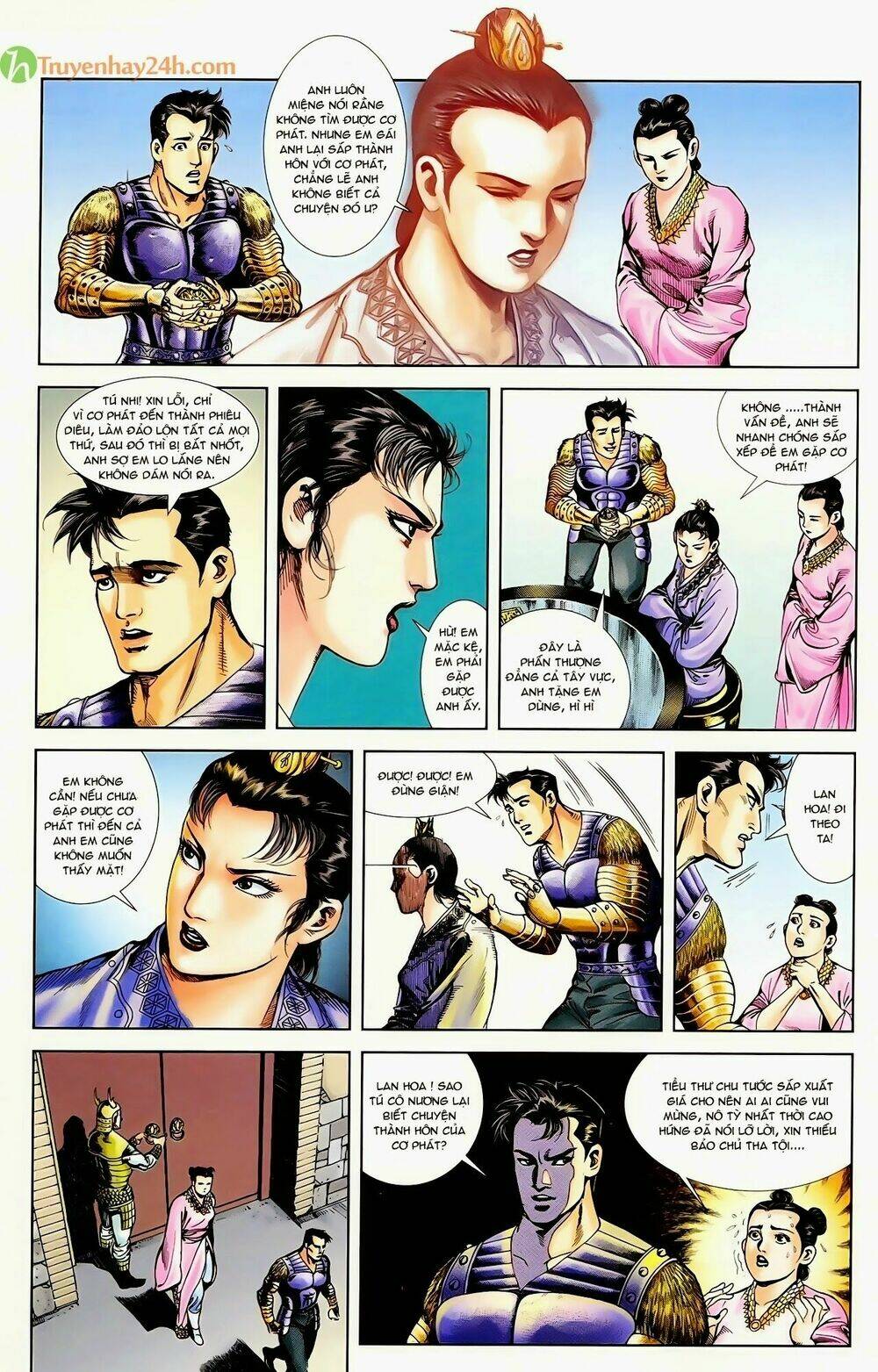 thiên tử truyền kỳ 1 - cơ phát khai chu bản chapter 53 11