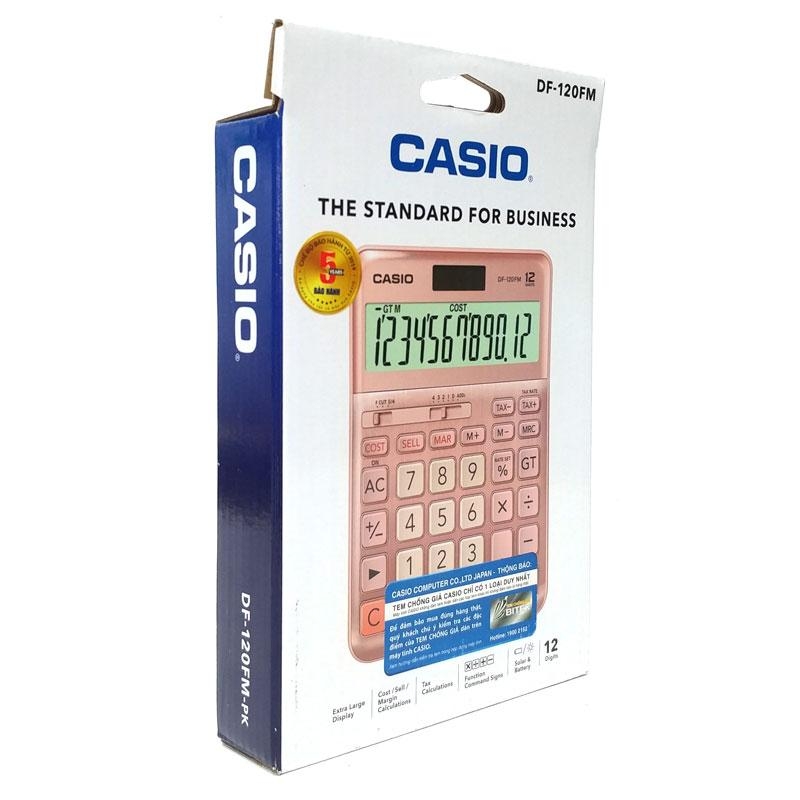 Máy Tính CASIO DF-120FM-PK