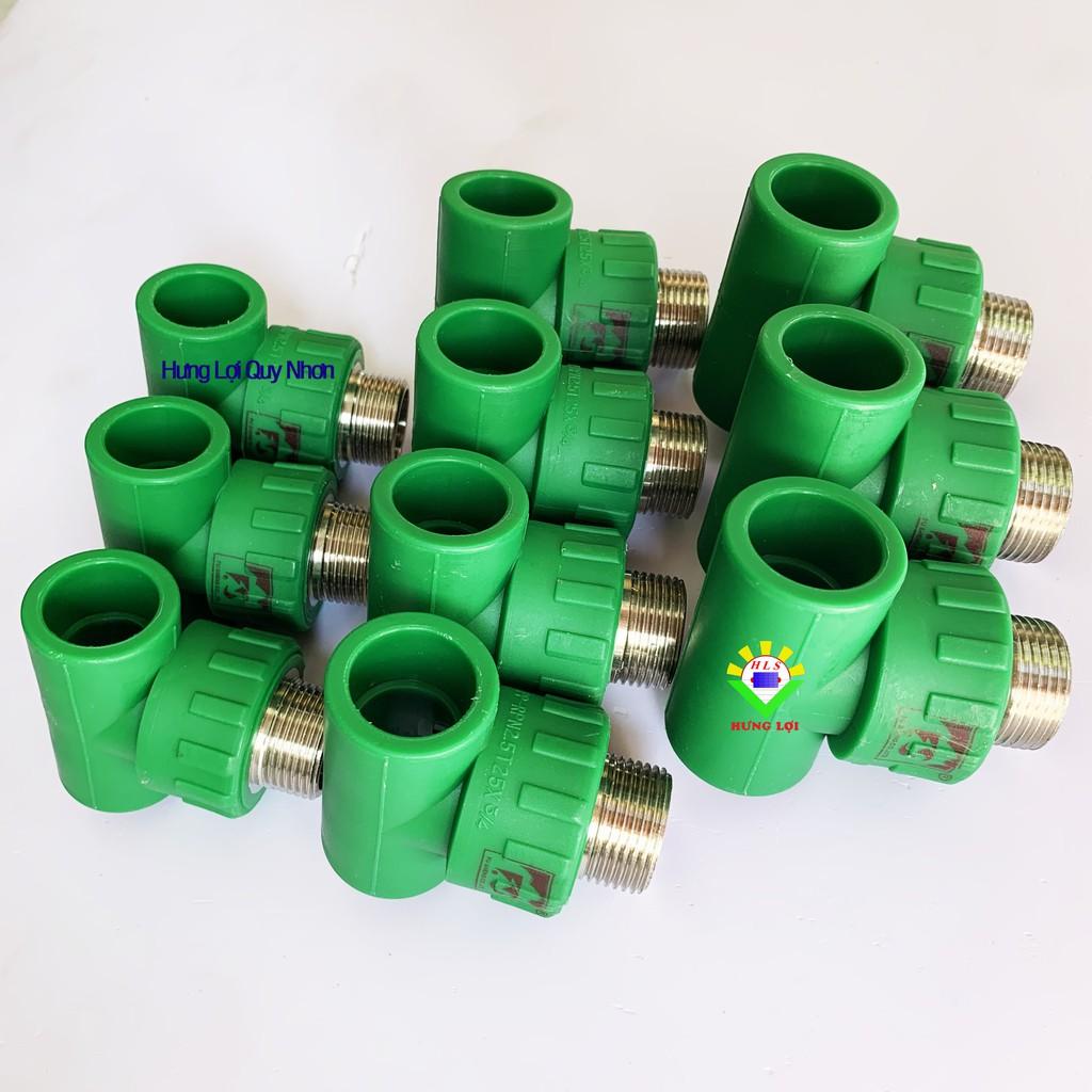 Tê ren ngoài ống nước nóng PPR phi 25-32 - phụ kiện ống nước nóng, lạnh