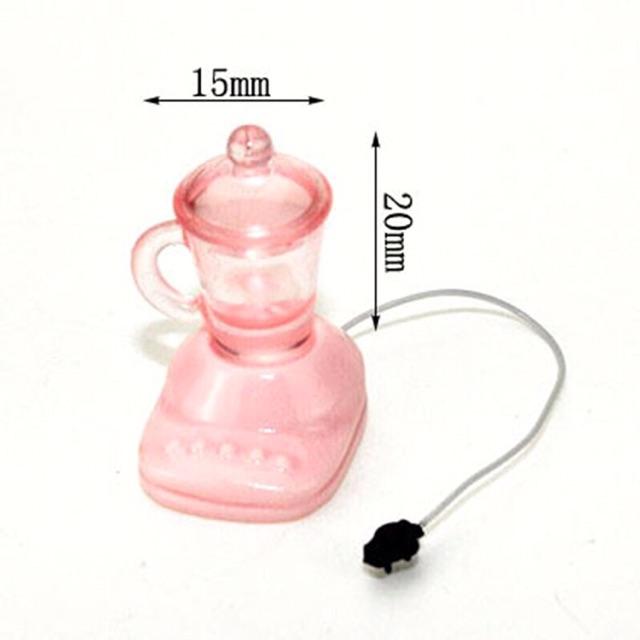 Máy xay sinh tố mini cho búp bê. Máy xay sinh tố mô hình 1/12.