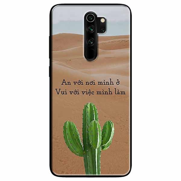 Ốp lưng in cho Redmi Note 8 Pro Mẫu An Với Nơi Mình Ở