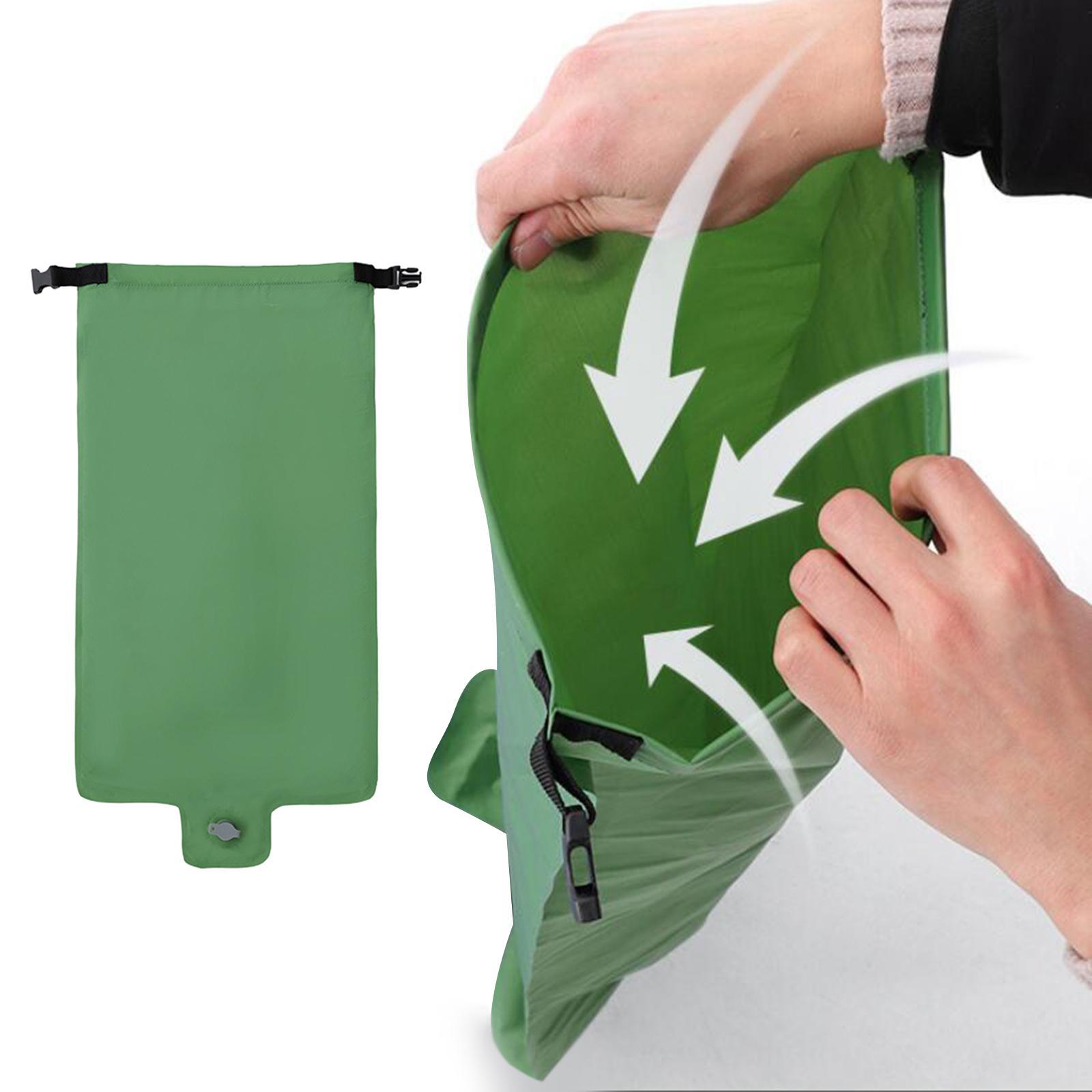 2-3pack Inflatable Camping Mattress Air Mat Sleeping Pad Hiking Roll Up Bucket