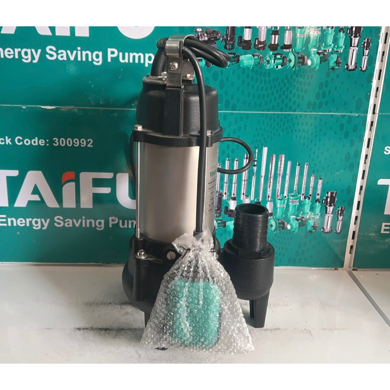 Máy bơm chìm nước thải 370W Thân INOX 304 TAIFU WFD16-6-0.37A - Bảo hành 1 năm