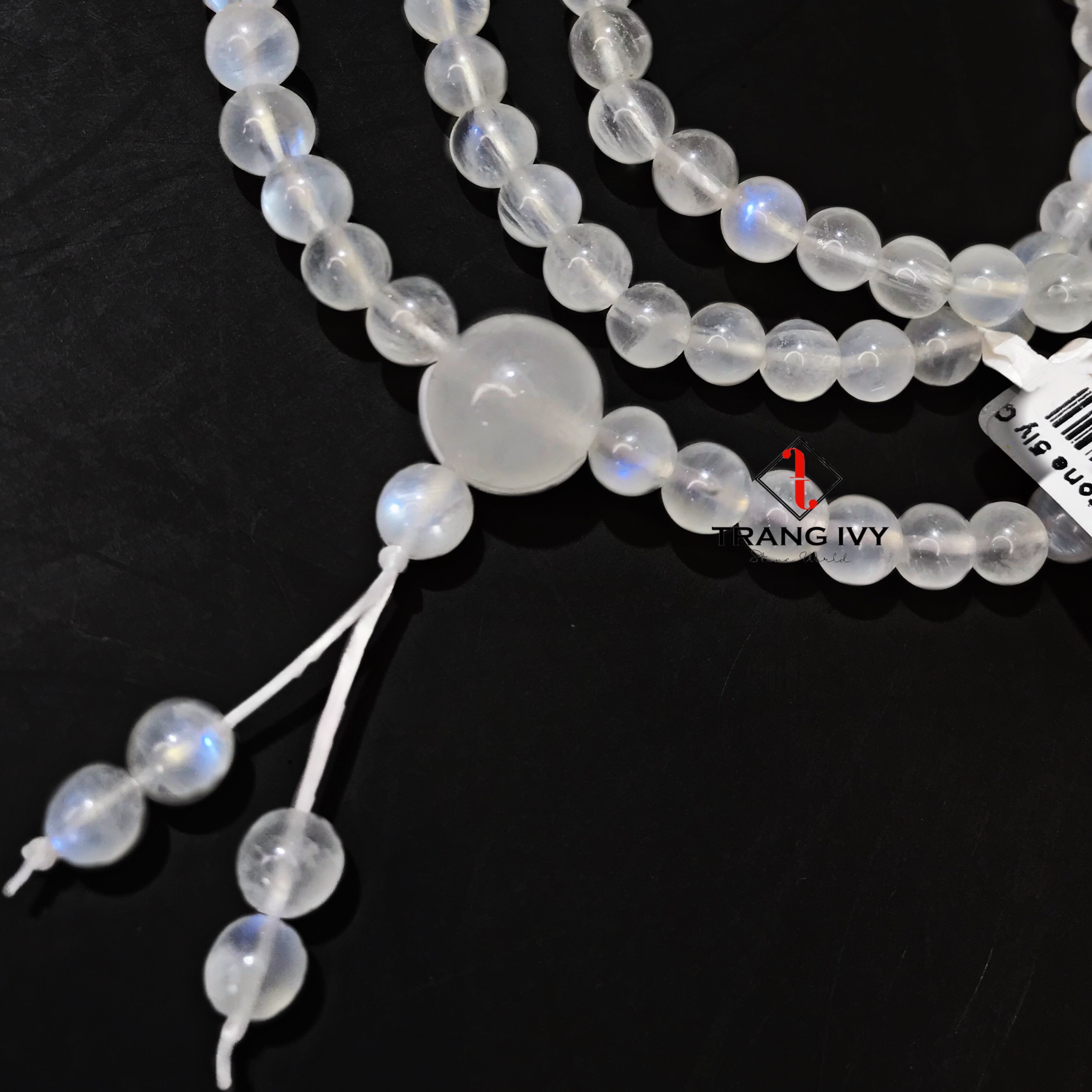 Vòng tay Moonstone mix chuôi hồ lô