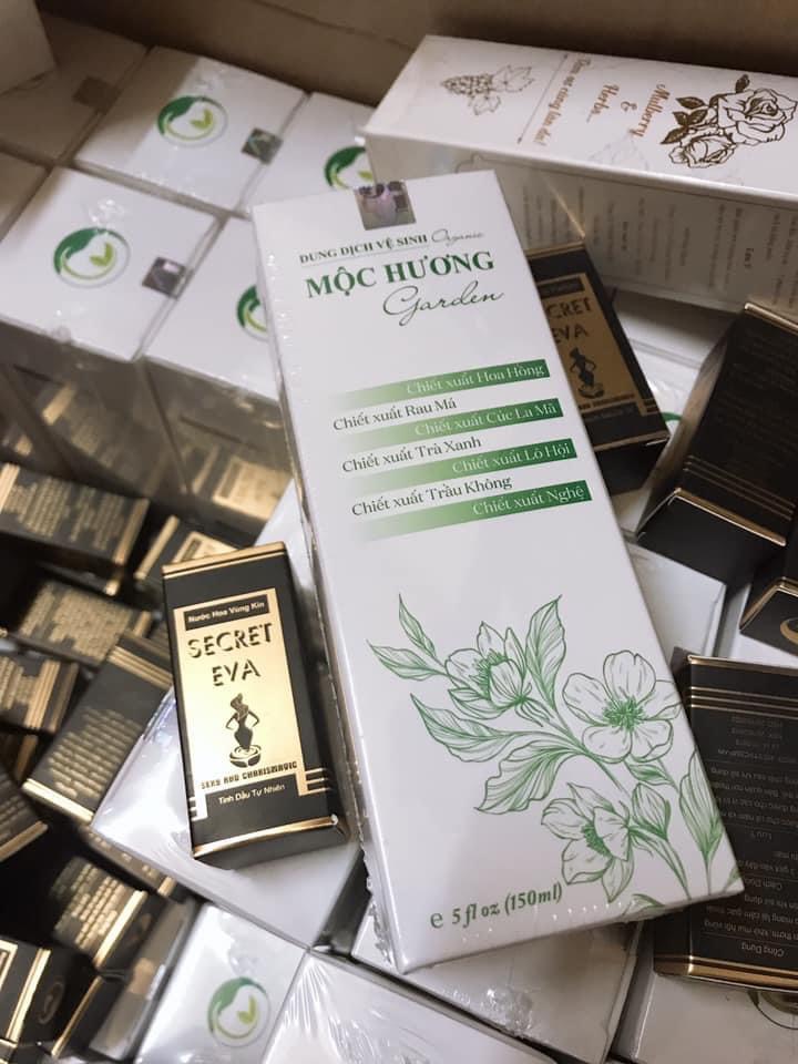 Dung dịch vệ sinh Mộc Hương Garden Thanh Mộc Hương Tặng Kèm Trà Túi Lọc Wonmom