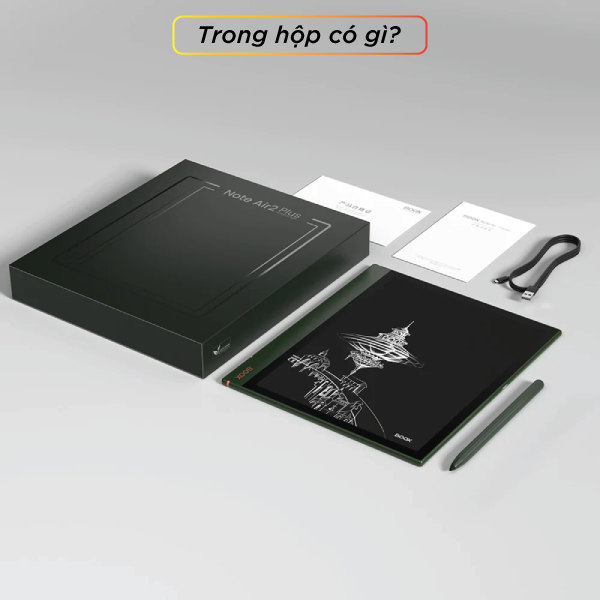 Máy đọc sách Note Air 2 Plus - Hàng Chính Hãng