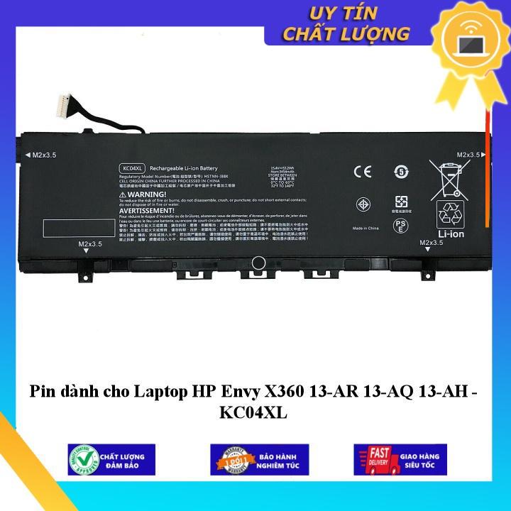 Pin dùng cho Laptop HP Envy X360 13-AR 13-AQ 13-AH - KC04XL - Hàng chính hãng  MIBAT1516