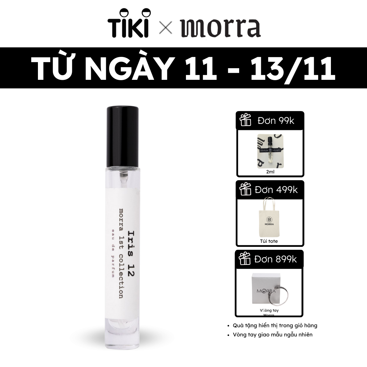Nước Hoa nữ Morra No.91 nguyên liệu nhập Pháp, hương thơm tinh tế, sắc sảo, thu hút lưu hương lâu - dạng xịt