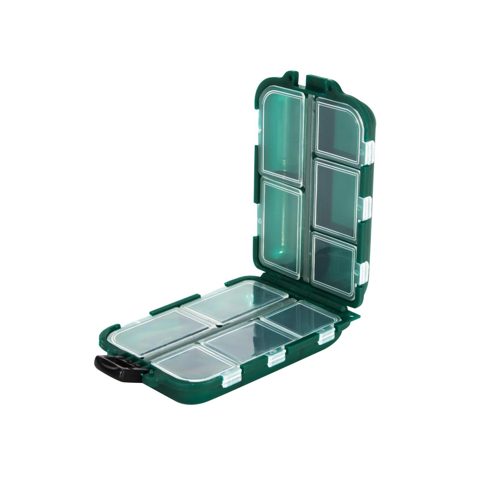 Fishing Tackle Box, Fishing Tools Box Organizer Case, Double Sided, Waterproof Hooks Equipment, Portable Fishing Accessories Storage Box