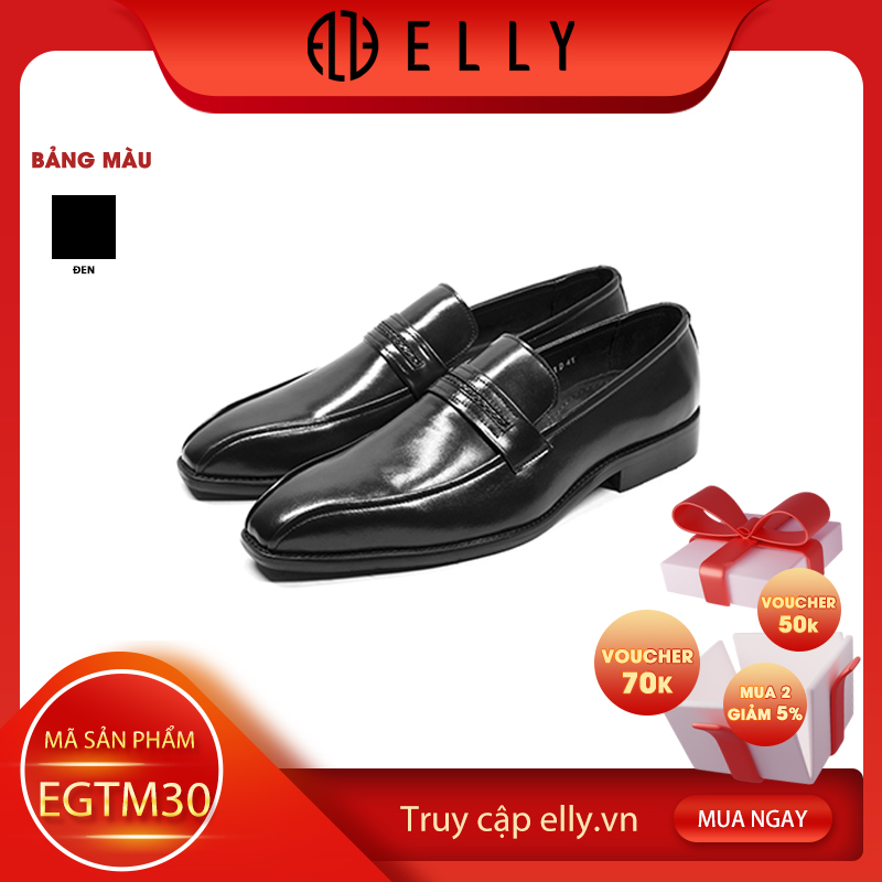 Giày nam da thật ELLY HOMME – EGTM30