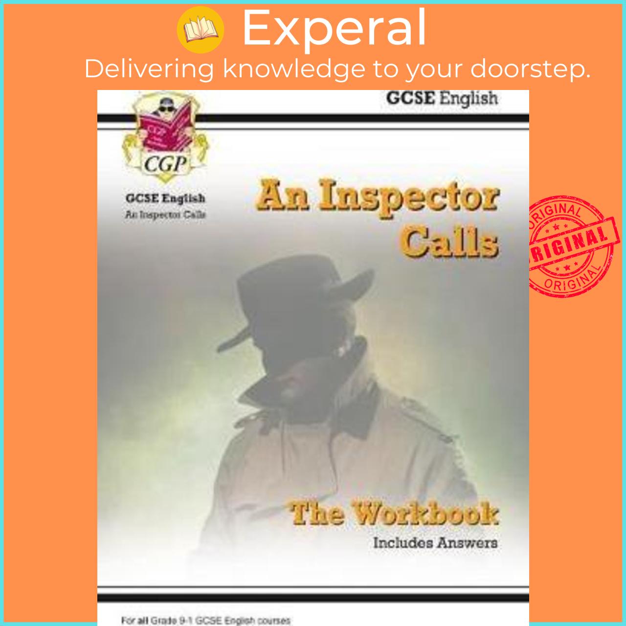 Sách - Grade 9-1 GCSE English - An Inspector Calls Workbook (includes Answers) by  (UK edition, paperback)