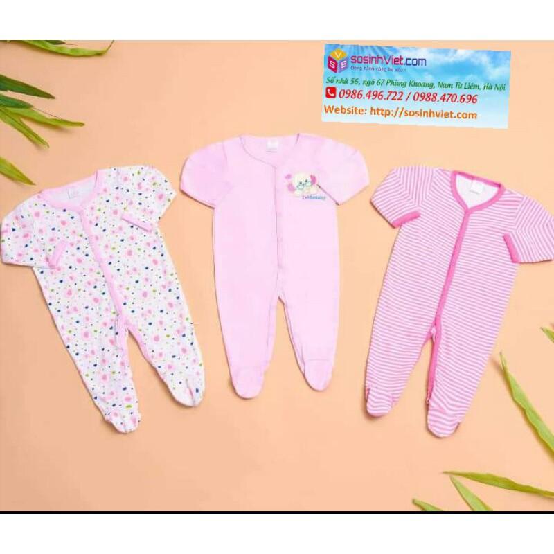 Combo sét 3 bộ body dài cotton hàng dệt kim đẹp