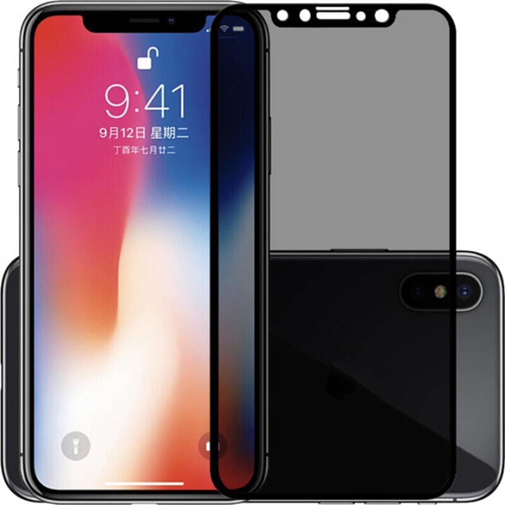 Case Tempered Glass Screen Protector Full Cover for iPhone X