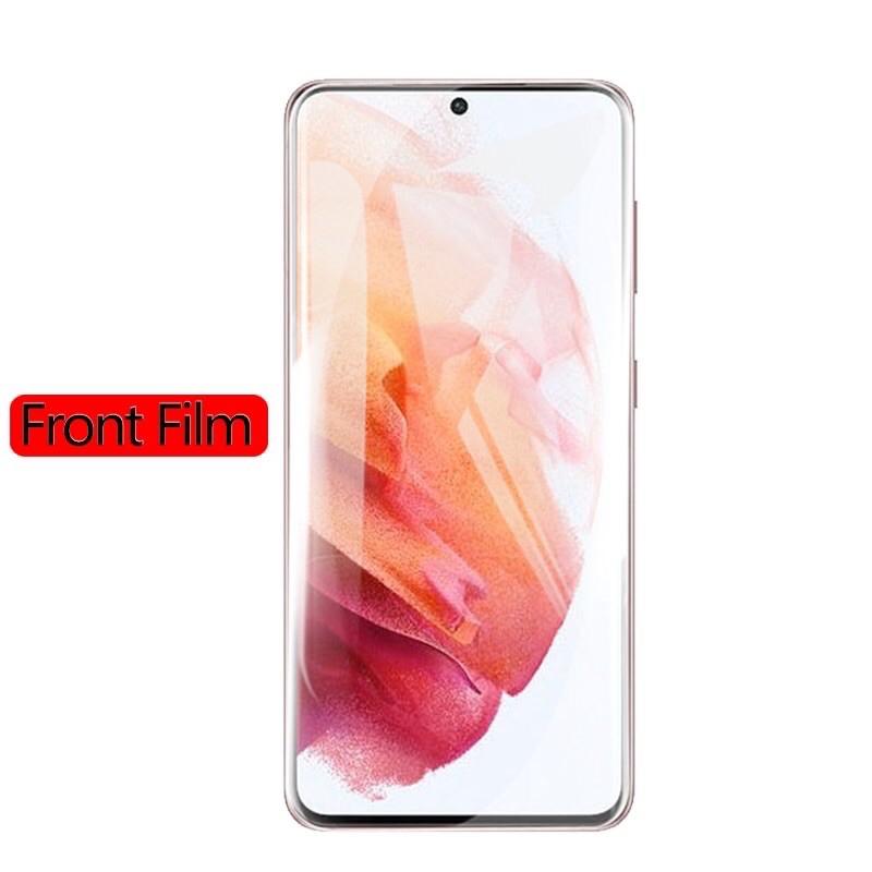 Miếng dán (3 in 1) bảo vệ màn hình mặt trước + mặt lưng + camera dành cho Galaxy S22 Ultra, S22 Plus, S22, S21 FE, S21, S21 Plus, S21 Ultra