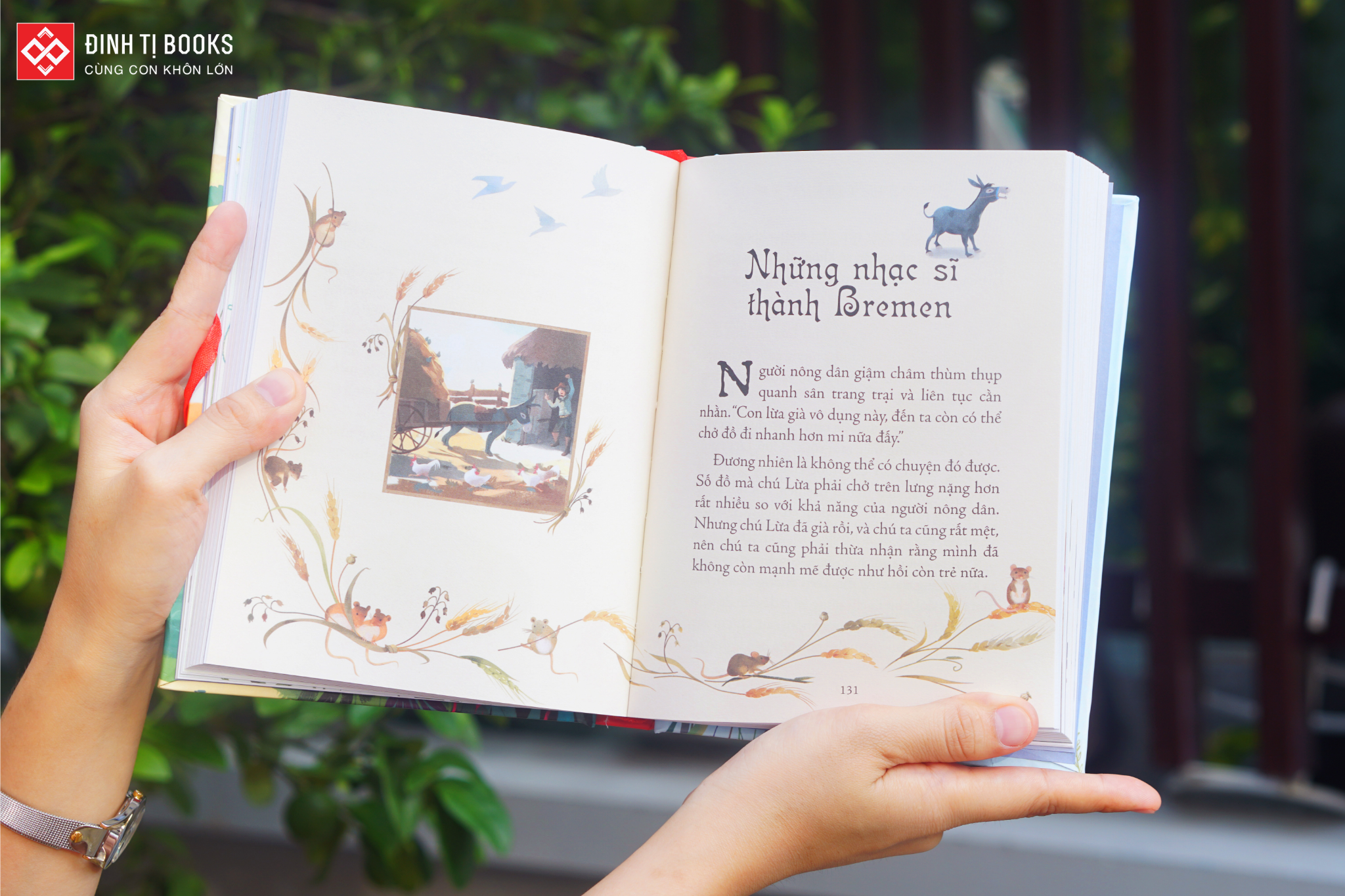 Những câu chuyện dân gian hay nhất thế giới-Illustrated Classics Đinh Tị Books phát hành