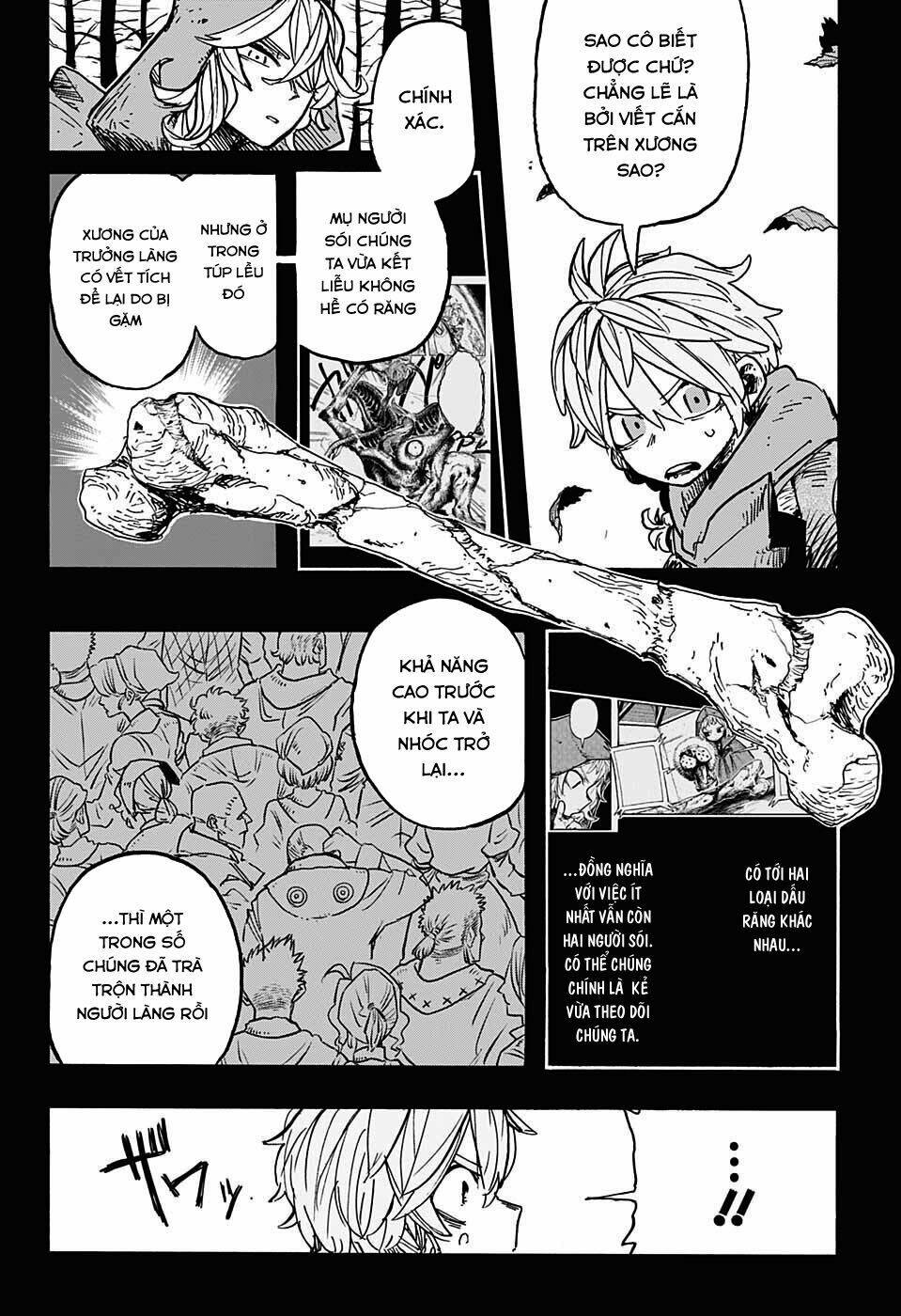 hội thợ săn: khăn đỏ chapter 3 3