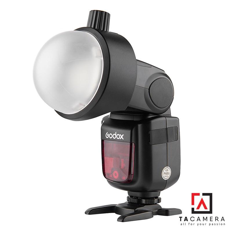 Combo Tản Sáng Godox AK-R11 Dome Diffuser + Đế Nam Châm S-R1 - Hàng Chính Hãng
