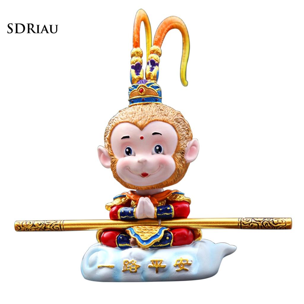 Mô Hình Chú Khỉ Hoạt Hình Mini Trang Trí Xe Hơi