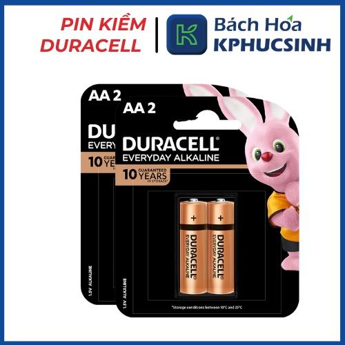 Pin Kiềm Duracell Everyday AA vỉ 2 viên