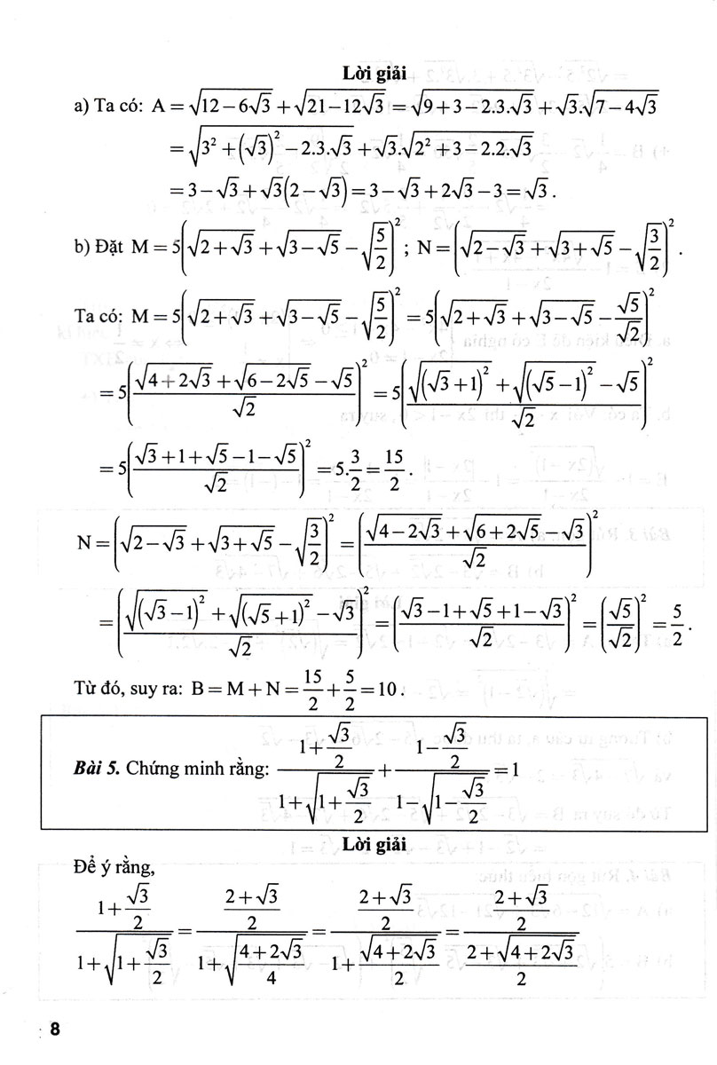 Sách tham khảo- Kiến Thức Và Kinh Nghiệm Làm Bài Qua Các Kì Thi Vào Lớp 10 Môn Toán_HA