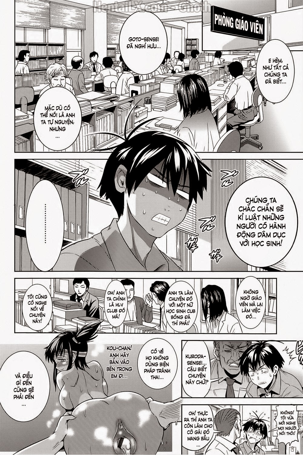 những cô nàng ở clb bóng vợt + sau 2 năm chapter 4 4