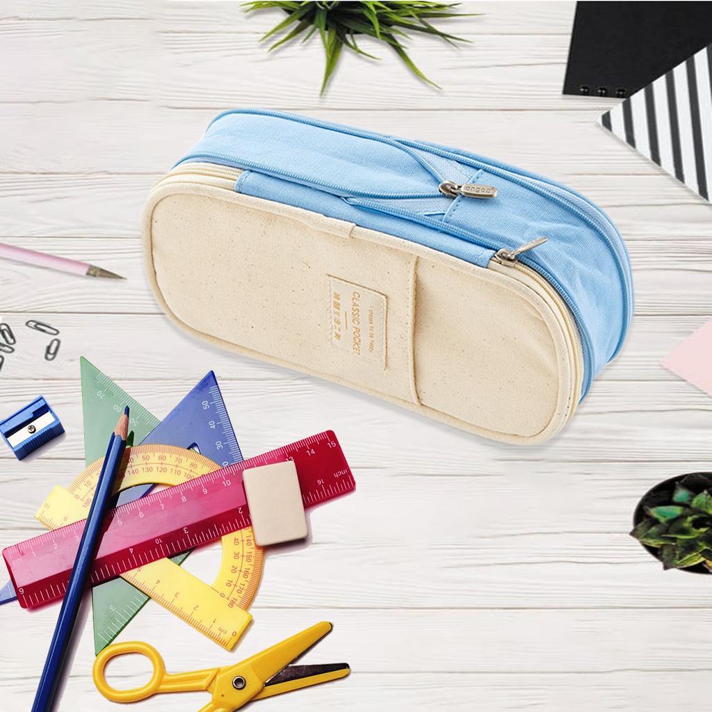 Classic Pencil Case Stationery Bag for Students