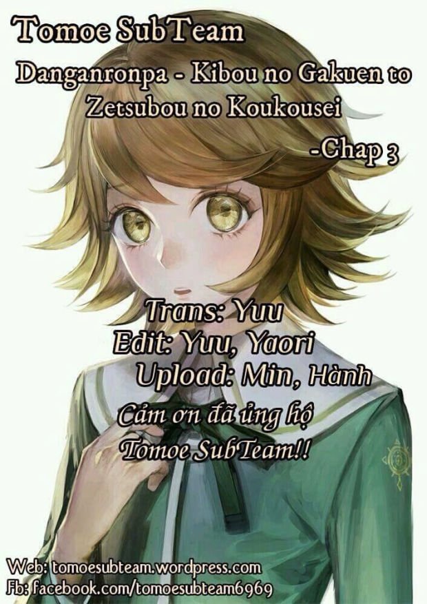 danganronpa – kibou no gakuen to zetsubou no koukousei chapter 3 1