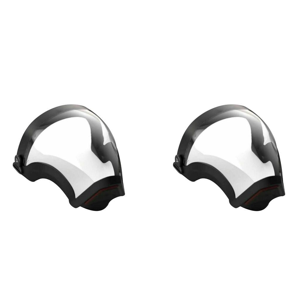 2pcs Adults Sport Visor Riding Guard Cover Dustproof