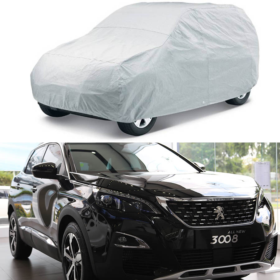 Bạt Phủ xe Ô Tô PEUGEOT 3008 5 Chõ SUV  KT_4.610 mm D x 1.850 mm R x 1.662 mm C