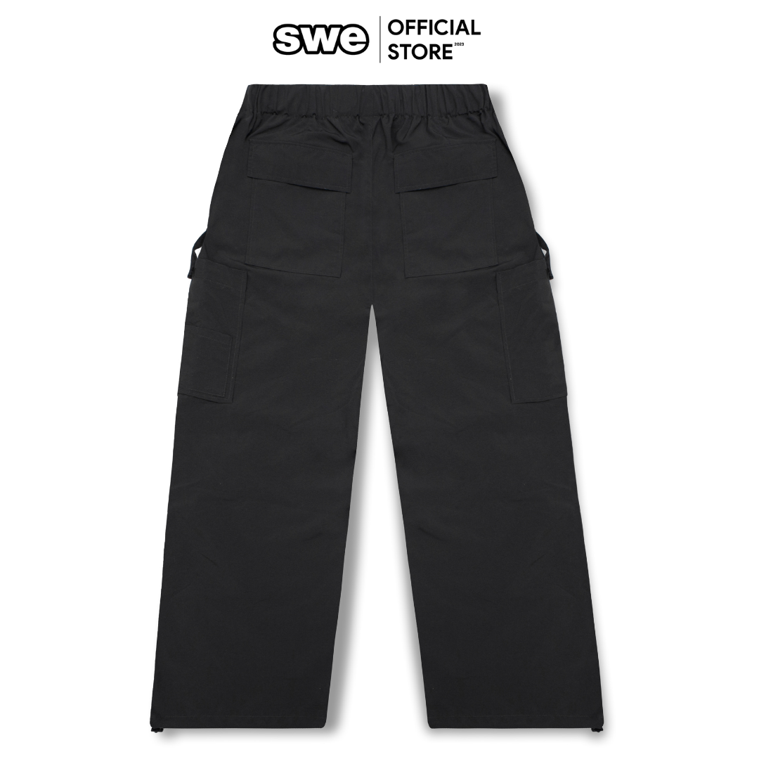 Quần ống rộng unisex Local Brand PARACHUTE CARGO PANTS chuẩn form tôn dáng - Thương hiệu SWE VN