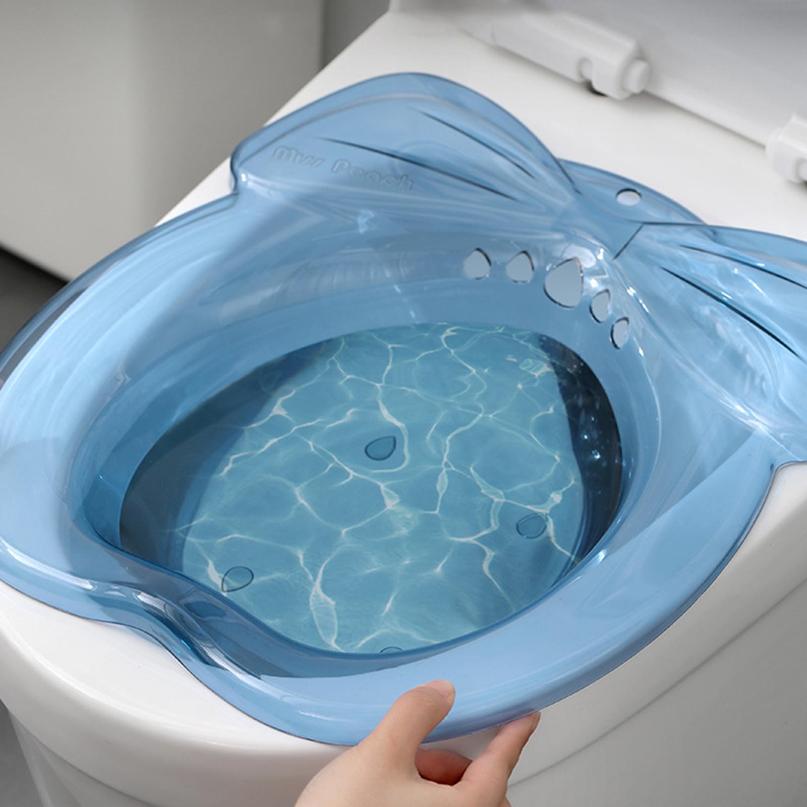 Sitz Bath for Toilet Seat Bidet Basin Personal Pet for Washing Elderly Women