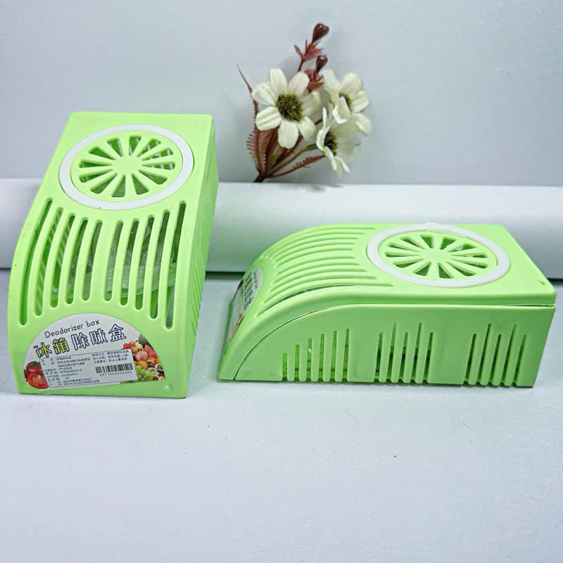 Combo 2 hộp khử mùi tủ lạnh, Hộp khử mùi tủ lạnh - than hoạt tính diệt khuẩn tiện dụng, Hộp Tinh Thể Nano Khử Mùi