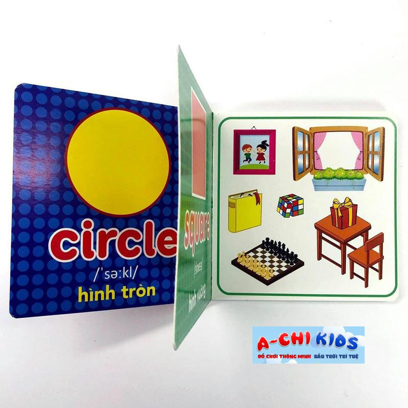Bộ 10 Cuốn Thư Viện Hình Ảnh Đầu Tiên Chủ Đề Song Ngữ Có Phiên Âm Cho Bé Nhận Biết Thế Giới Xung Quanh