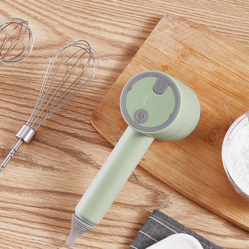 Lược Điện 3 Trong 1 Tay Trứng Dụng Cụ Với Rau Máy Nghiền Thịt Xay Thịt Gừng Masher Máy Điện Trứng Be Đánh Trứng máy Trộn