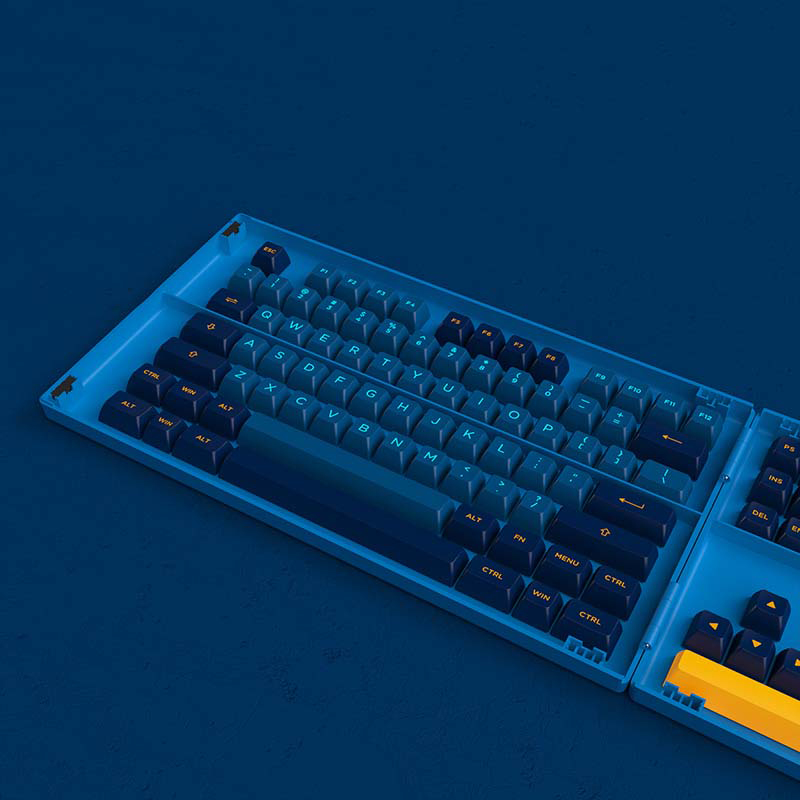 Nút Bàn Phím Cơ AKKO Keycap Set - Macaw (ASA Profile) - Hàng Chính Hãng